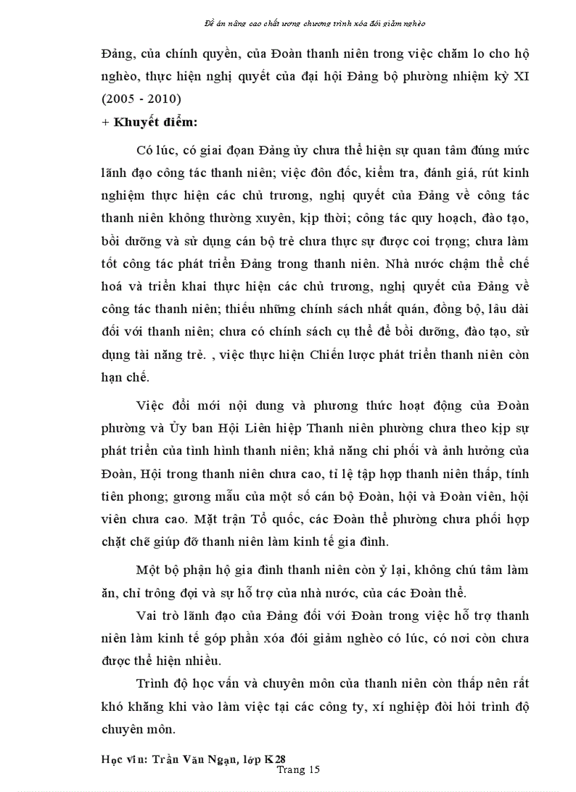 image for page Vai trò lãnh đạo của Đảng đối với Đoàn trong việc hỗ trợ thanh niên xóa đói giảm nghèo