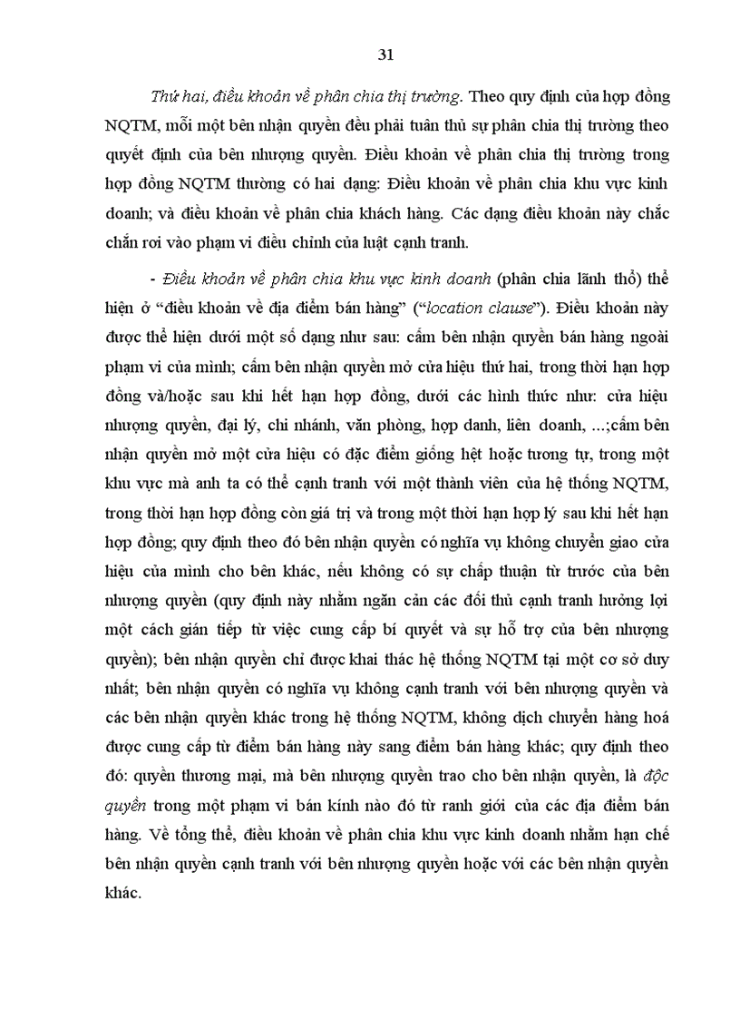 image for page Một số kiến nghị nhằm hoàn thiện pháp luật về nhượng quyền thương mại tại việt nam