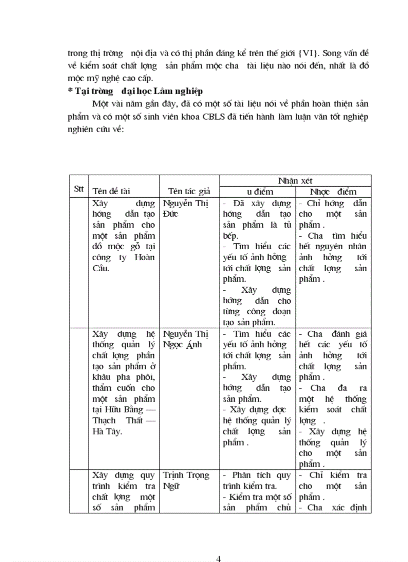 image for page Xây dựng hệ thống kiểm soát chất lượng sản phẩm cho một sản phẩm mộc mỹ nghệ tại làng nghề sản xuất đồ gỗ 50trang