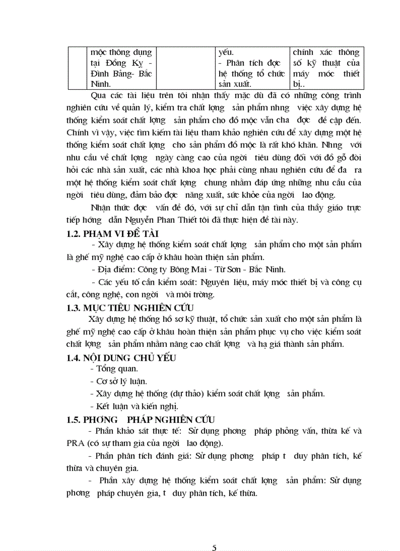 image for page Xây dựng hệ thống kiểm soát chất lượng sản phẩm cho một sản phẩm mộc mỹ nghệ tại làng nghề sản xuất đồ gỗ 50trang
