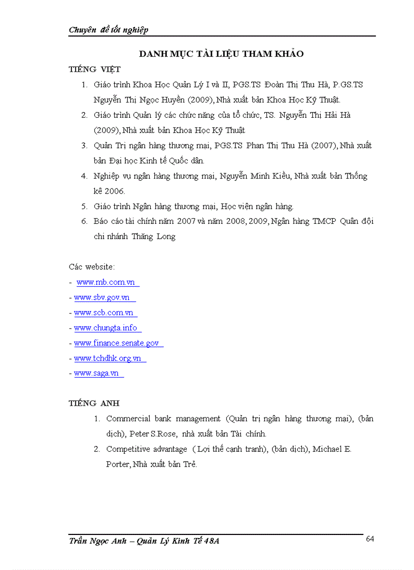 image for page Phát triển dịch vụ khách hàng cá nhân tại Ngân hàng thương mại Cổ phẩn Quân đội chi nhánh Thăng Long