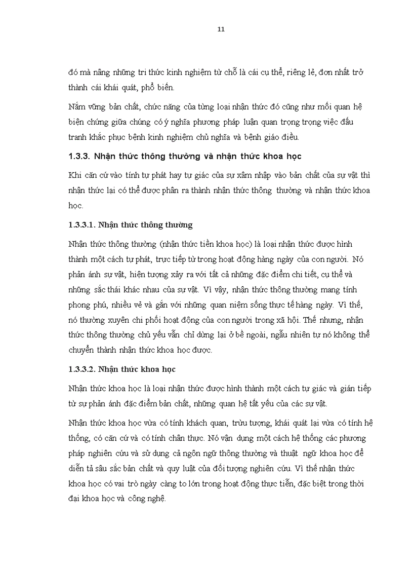 image for page Quan niệm của triết học Mác Lênin về bản chất quá trình nhận thức