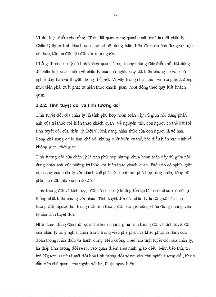 image for page Quan niệm của triết học Mác Lênin về bản chất quá trình nhận thức