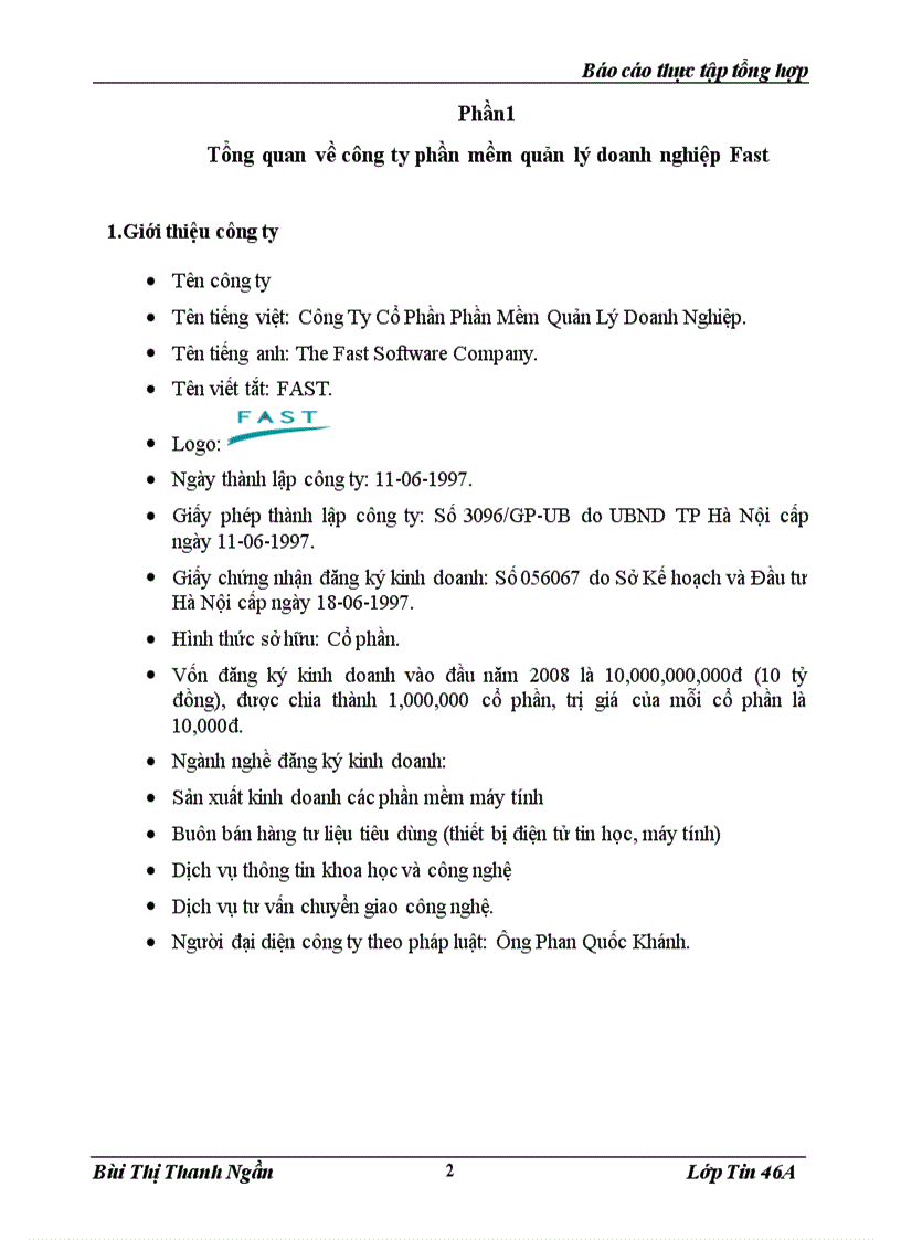 image for page Xây dựng phần mềm hệ thống thông tin quản lý khách hàng tại công ty phần mềm quản lý doanh nghiệp Fast