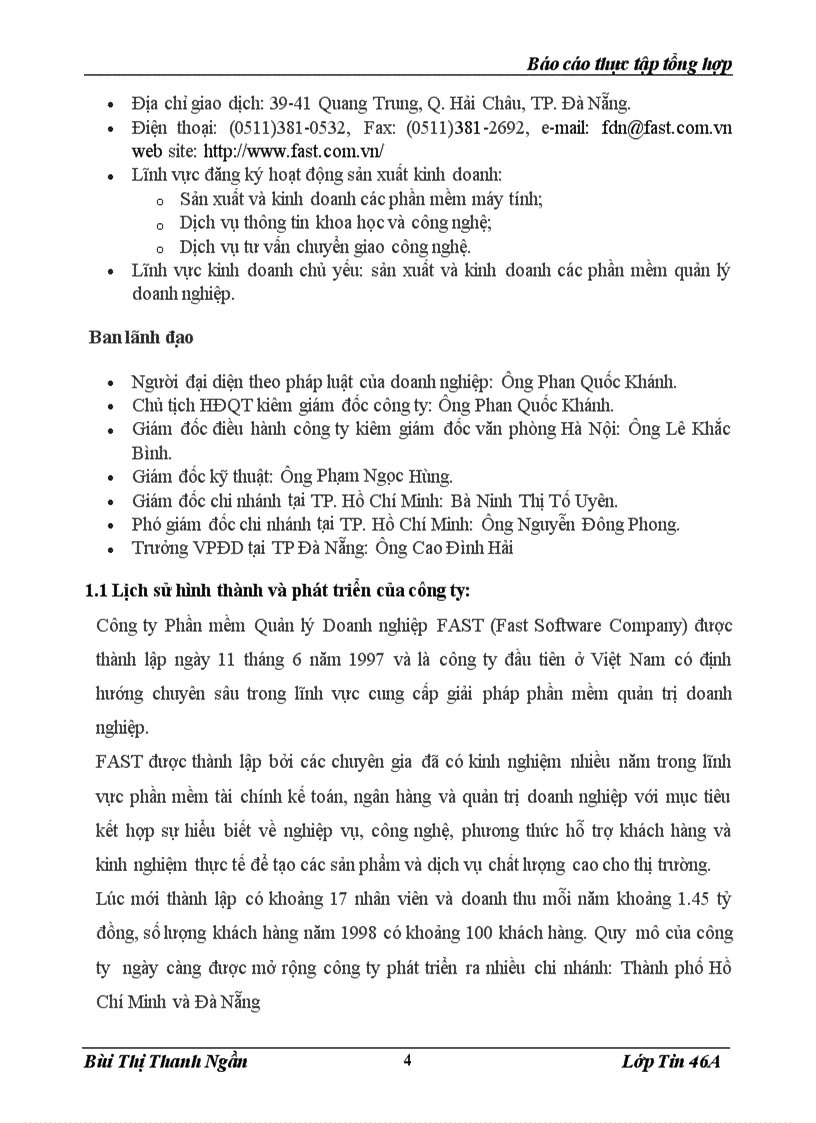 image for page Xây dựng phần mềm hệ thống thông tin quản lý khách hàng tại công ty phần mềm quản lý doanh nghiệp Fast