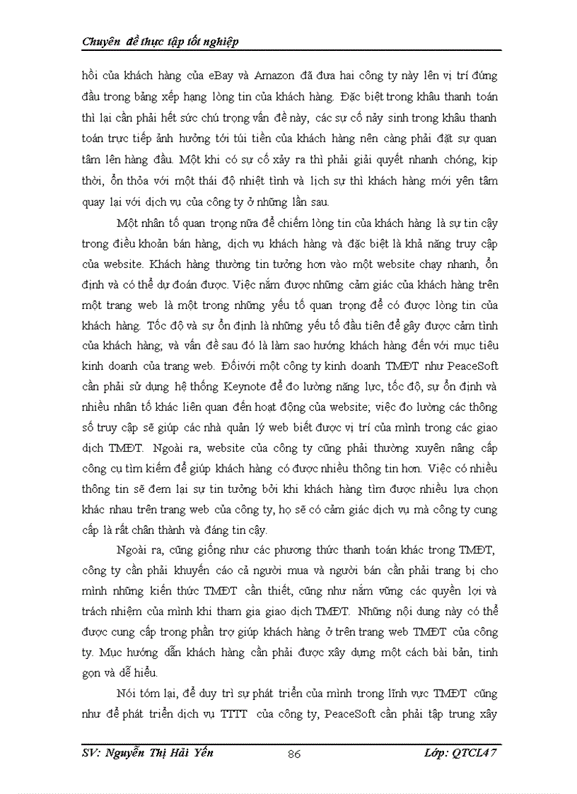 image for page Nâng cao sự an toàn và độ tin cậy của phương thức thanh toán trực tuyến trong giao dịch thương mại điện tử ở Công ty Cổ phần Giải pháp Phần mềm Hòa Bình