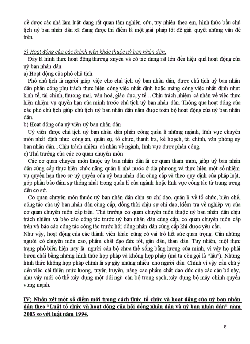 image for page Tổ chức và hoạt động của uỷ ban nhân dân theo quy định của pháp luật hiện hành