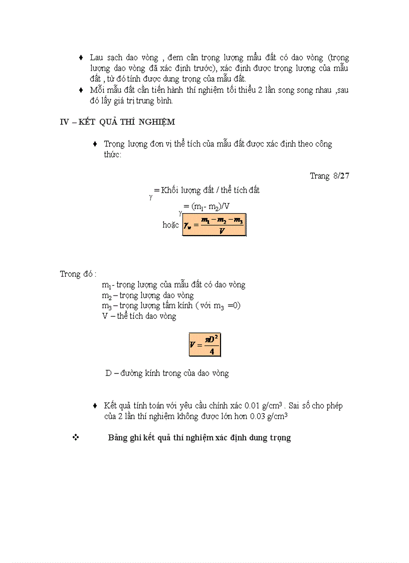 image for page Báo cáo thí nghiệm cơ học đất