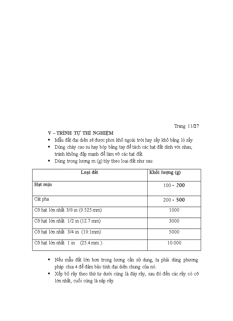 image for page Báo cáo thí nghiệm cơ học đất