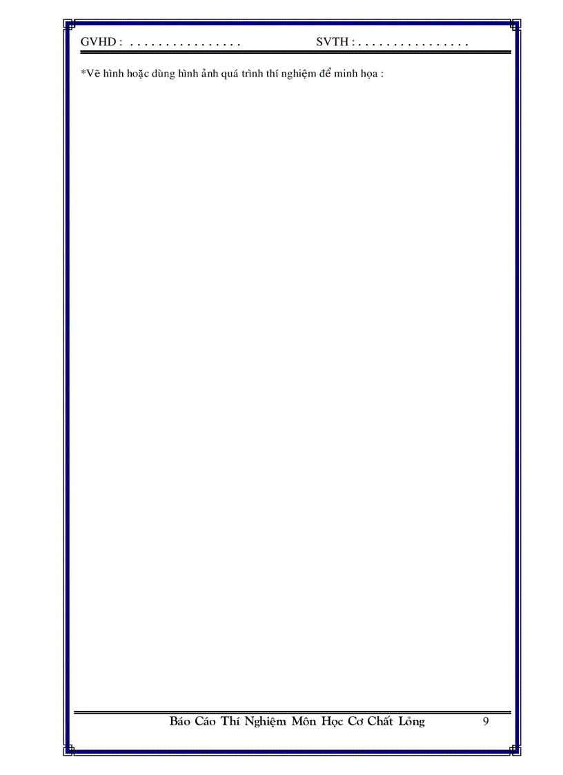 image for page Báo cáo thí nghiệm cơ chất lỏng