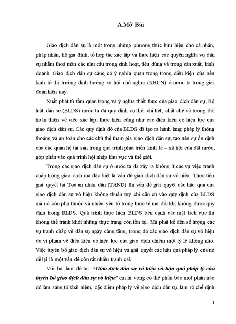 image for page Giao dịch dân sự vô hiệu và hậu quả pháp lý của tuyên bố giao dịch dân sự vô hiệu