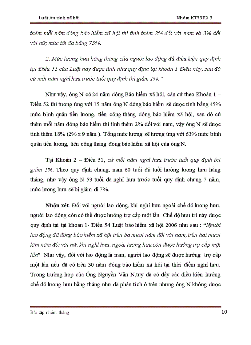 image for page Bài tập tình huống Luật an sinh xã hội