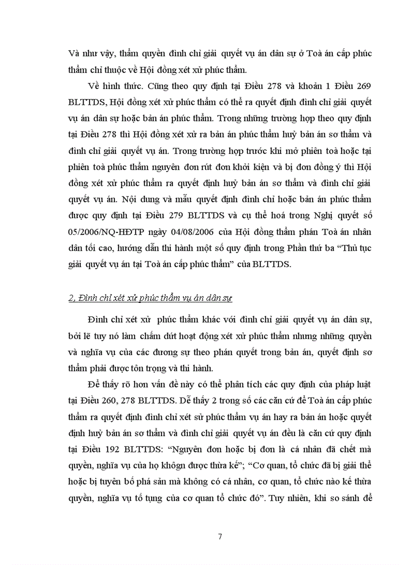 image for page Vấn đề đình chỉ qiải quyết vụ án dân sự ở tòa án cấp sơ thẩm phúc thẩm và kiến nghị hoàn thiện pháp luật về vấn đề này