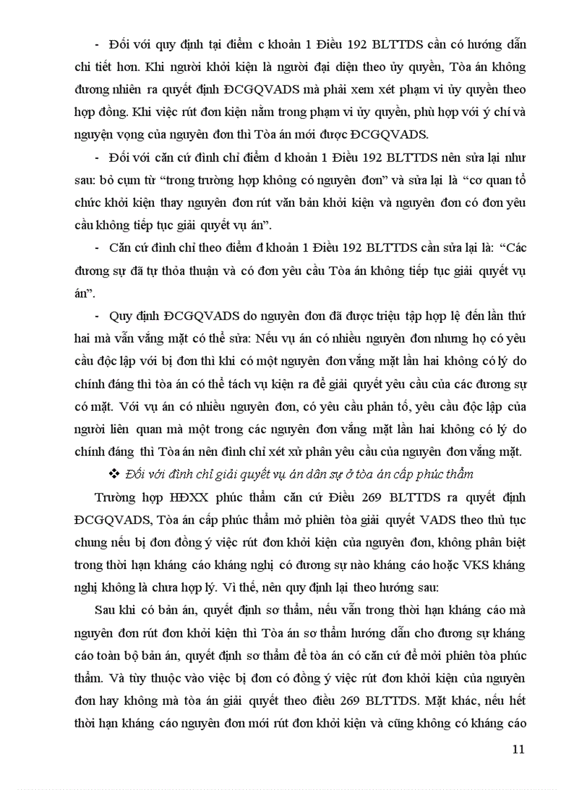 image for page Vấn đề đình chỉ qiải quyết vụ án dân sự ở tòa án cấp sơ thẩm phúc thẩm và kiến nghị hoàn thiện pháp luật về vấn đề này