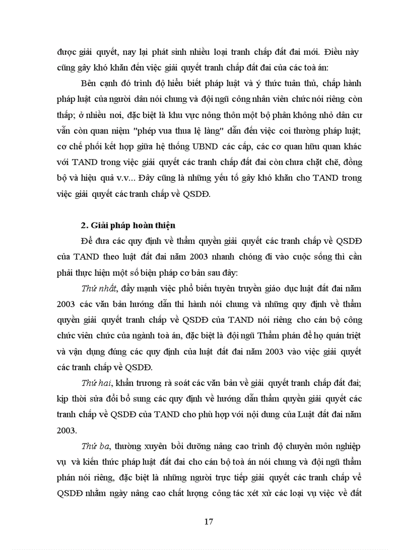 image for page Thẩm quyền giải quyết tranh chấp quyền sử dụng đât của Tòa án theo thủ tục tố tụng dân sự