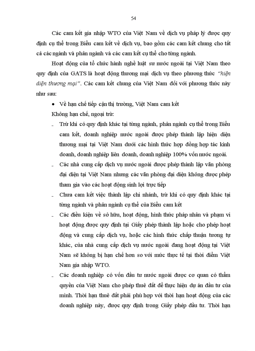image for page Những quy định của pháp luật về hoạt động của tổ chức hành nghề luật sư nước ngoài tại Việt Nam