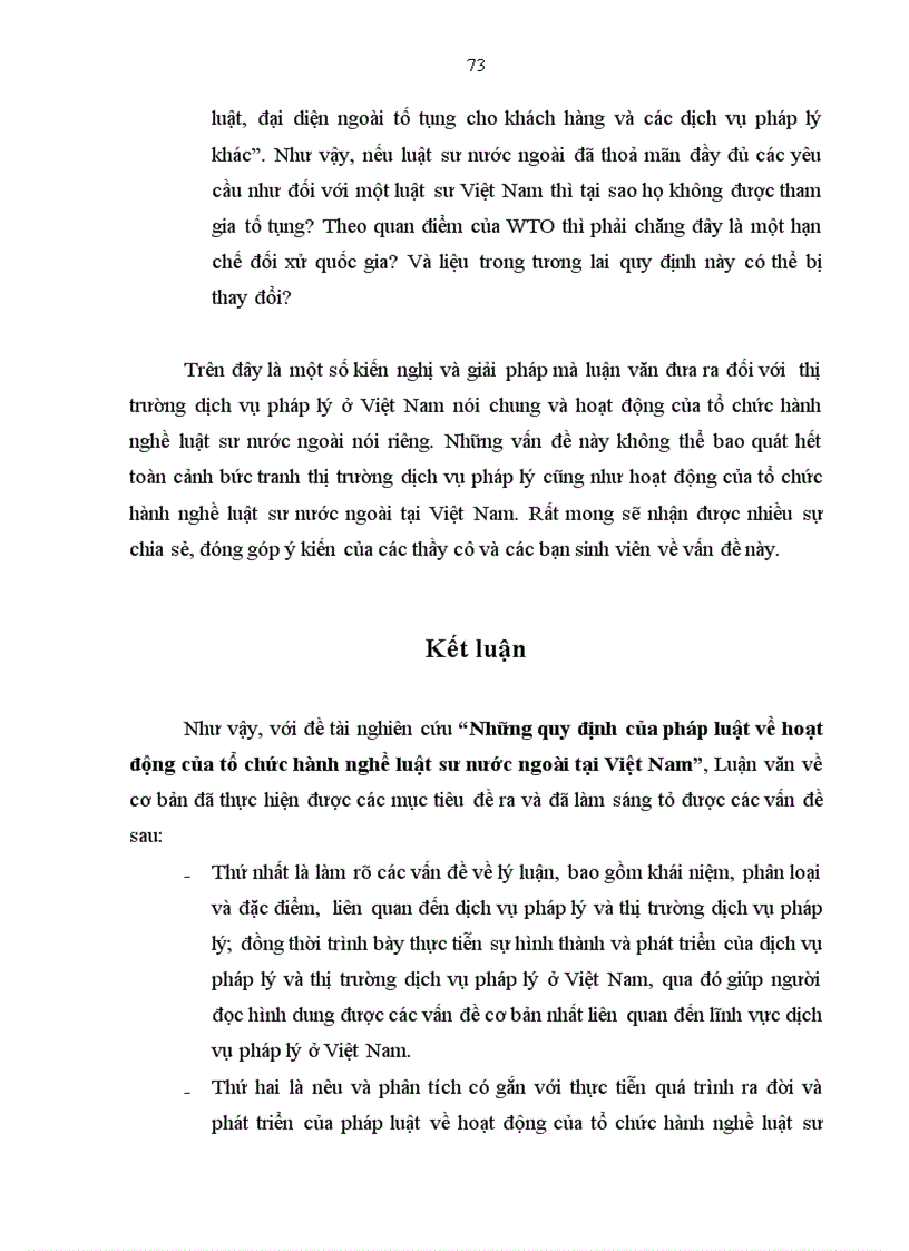 image for page Những quy định của pháp luật về hoạt động của tổ chức hành nghề luật sư nước ngoài tại Việt Nam