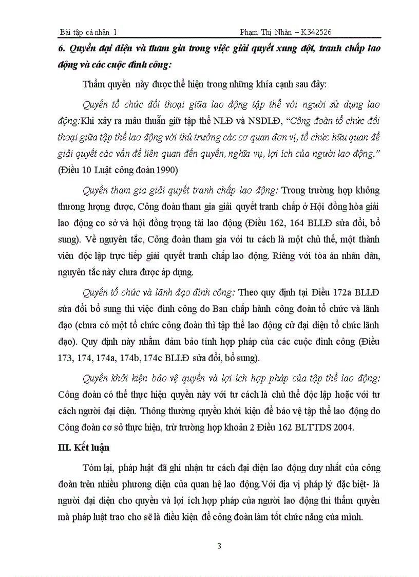 image for page Thẩm quyền của Công đoàn trong lĩnh vực lao động