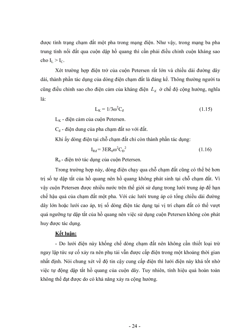 image for page Nghiên cứu quá điện áp và lựa chọn chống sét van ở lưới điện trung áp
