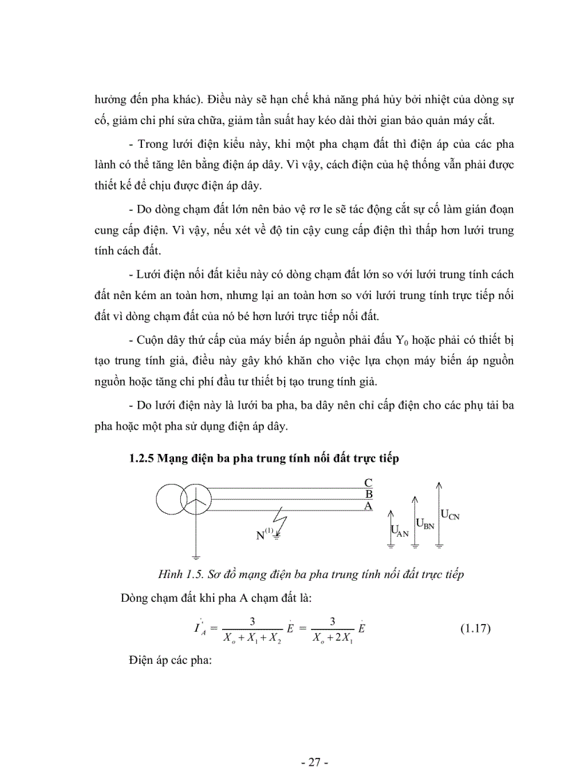 image for page Nghiên cứu quá điện áp và lựa chọn chống sét van ở lưới điện trung áp