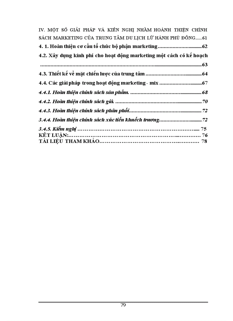 image for page Những giải pháp nhăm hoàn thiện chính sách marketing của Trung tâm du lịch Lữ hành Phù Đổng thuộc Công ty thương mại và dịch vụ Thành Long