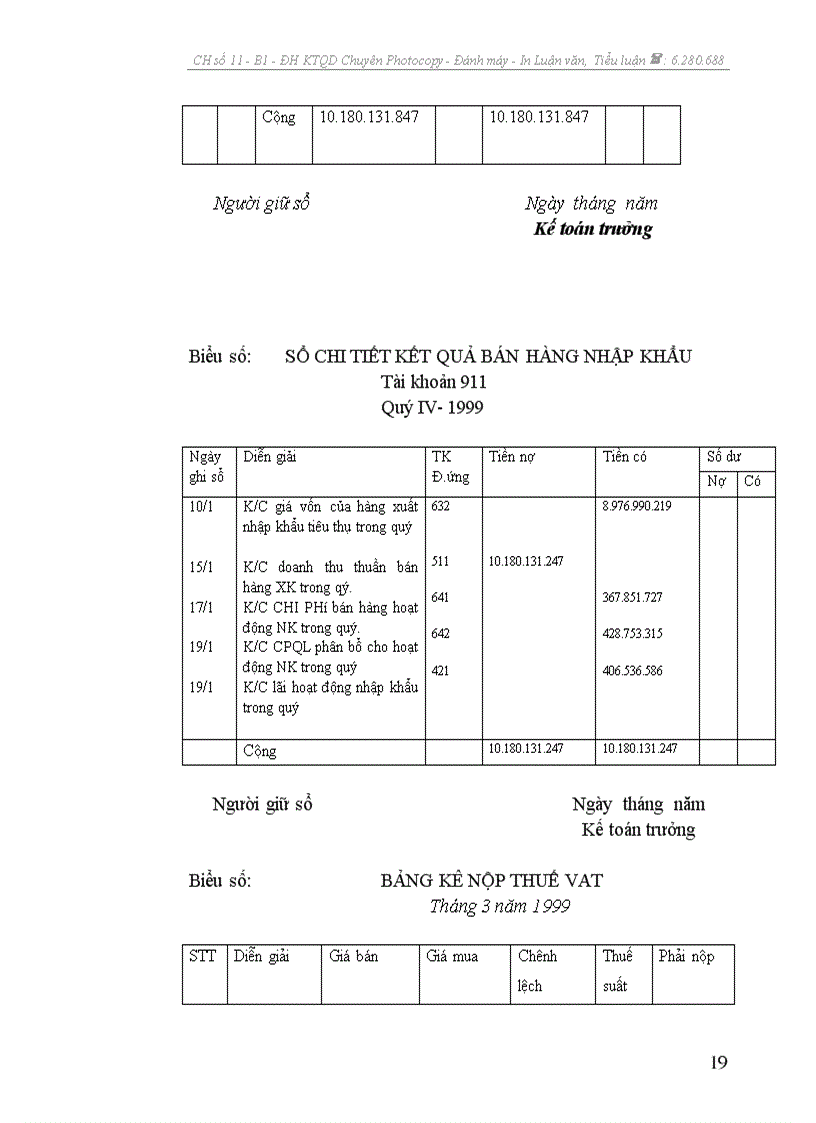 image for page Đặc điểm riêng và mô hình tổ chức hạch toán kế toán của Công ty xuất nhập khẩu và đầu tư IMEXIN