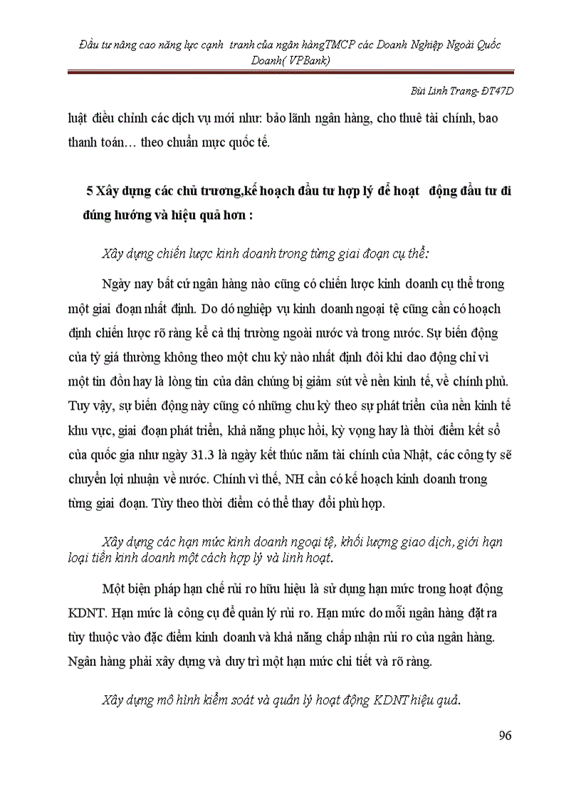 image for page Đầu tư nâng cao năng lực cạnh tranh của Ngân Hàng thương mại cổ phần các Doanh Nghiệp Ngoài quốc Doanh VPBank