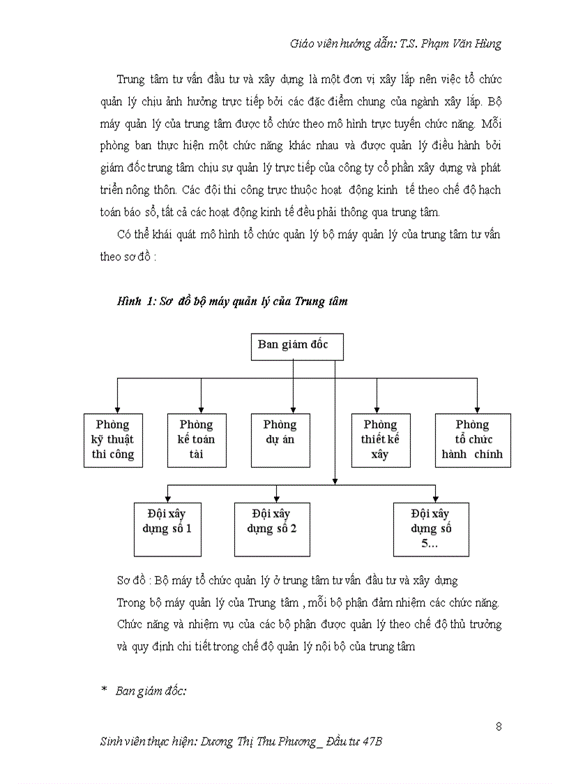 image for page Hoàn thiện công tác lập dự án tại Trung tâm tư vấn đầu tư và xây dựng