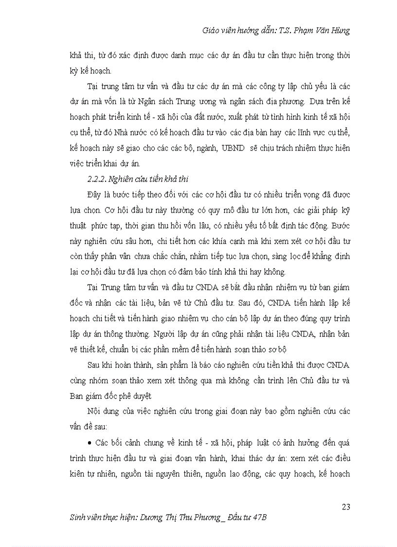 image for page Hoàn thiện công tác lập dự án tại Trung tâm tư vấn đầu tư và xây dựng