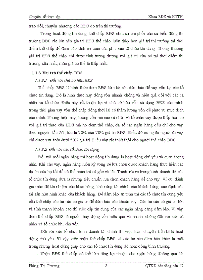 image for page Thực trạng và giải pháp nhằm hoàn thiện quy trình định giá bất động sản thế chấp tại Công ty cổ phần sàn giao dịch bất động sản Việt Nam V Reex