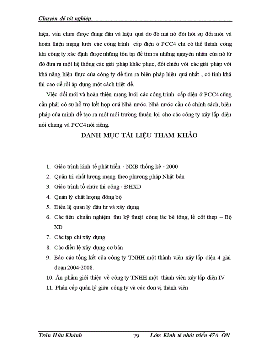 image for page Đánh giá chất lượng mạng lưới các công trình cấp điện ở công ty cấp điện