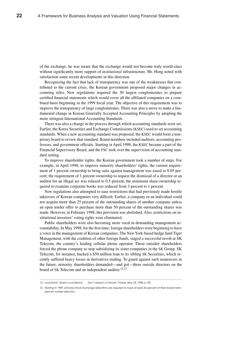 image for page AFramework for Business Analysis and Valuation Using Financial Statements