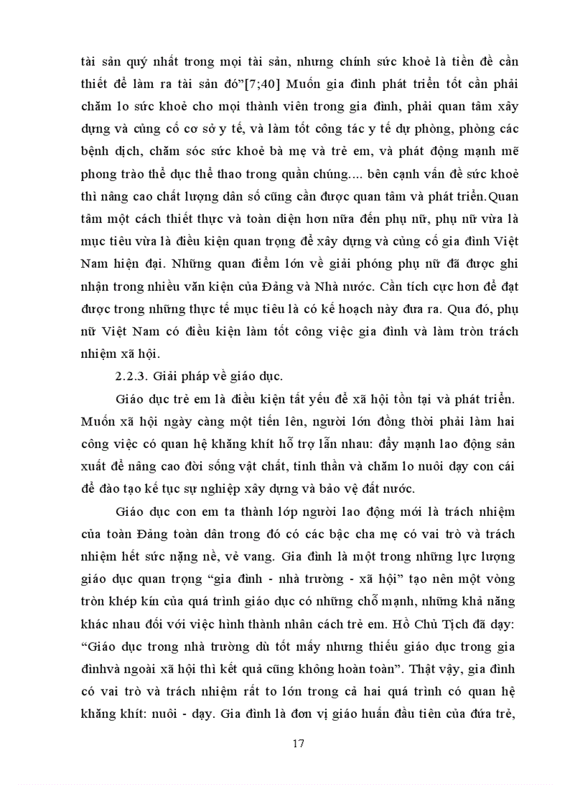 image for page Tiểu luận Một số vấn đề của gia đình Việt Nam hiện đại thực trạng và giải pháp