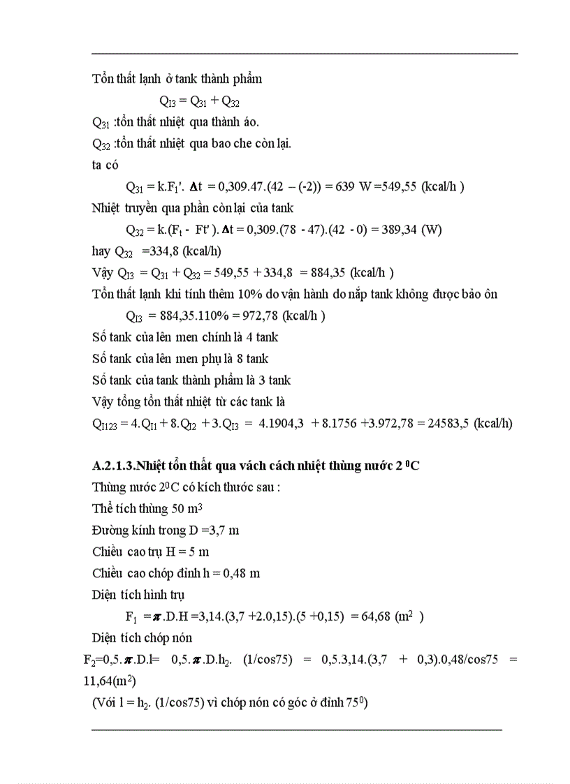 image for page Thiết kế hệ thống lạnh cho nhà máy bia công suất 50 triệu lít năm