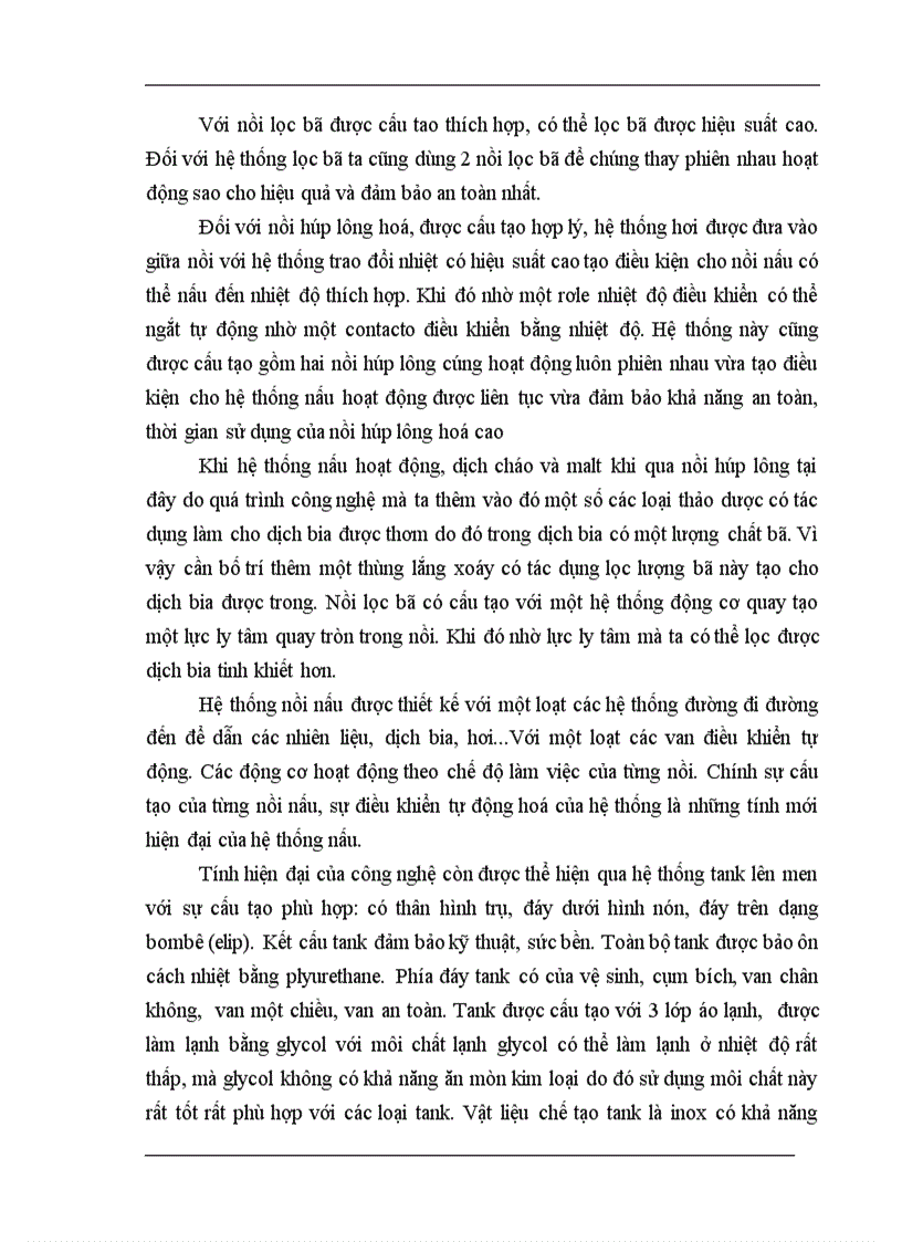 image for page Thiết kế hệ thống lạnh cho nhà máy bia công suất 50 triệu lít năm