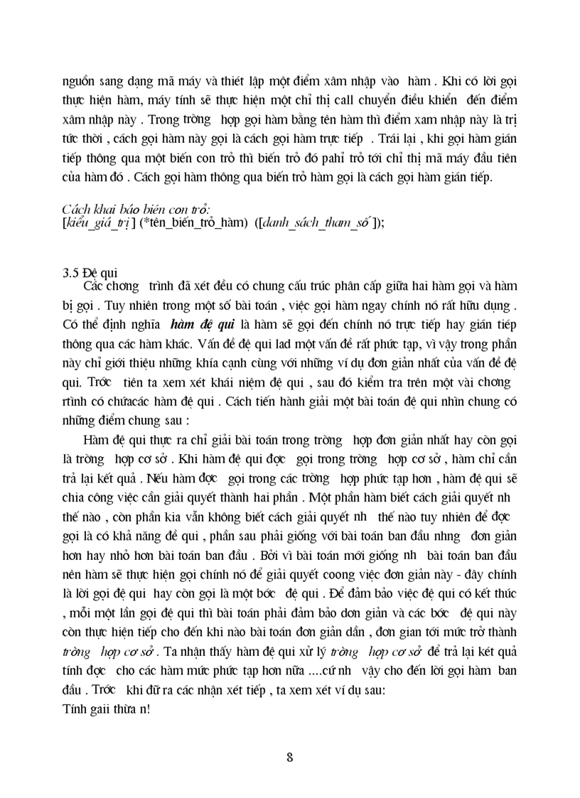 image for page Giới thiệu về các hàm trong C