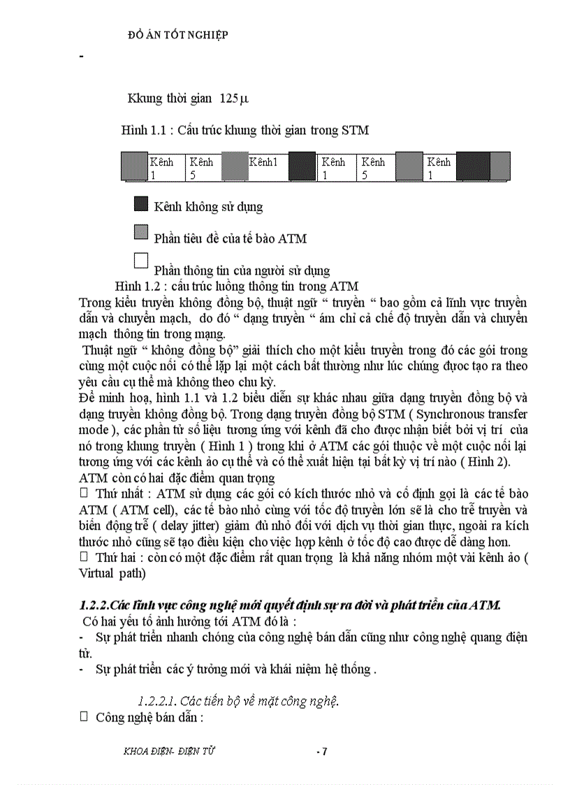 image for page Nghiên cứu hệ thống ATM và ứng dụng ATM trong mạng cục bộ ATM LAN