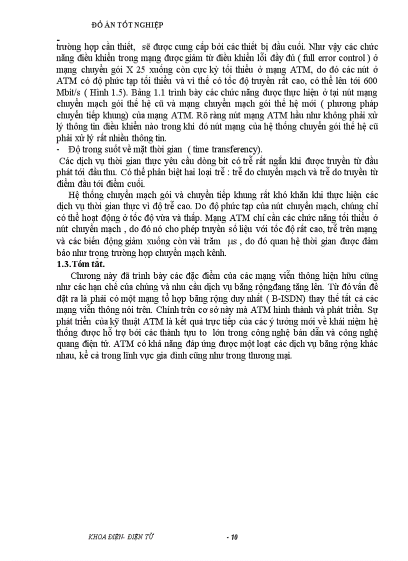 image for page Nghiên cứu hệ thống ATM và ứng dụng ATM trong mạng cục bộ ATM LAN