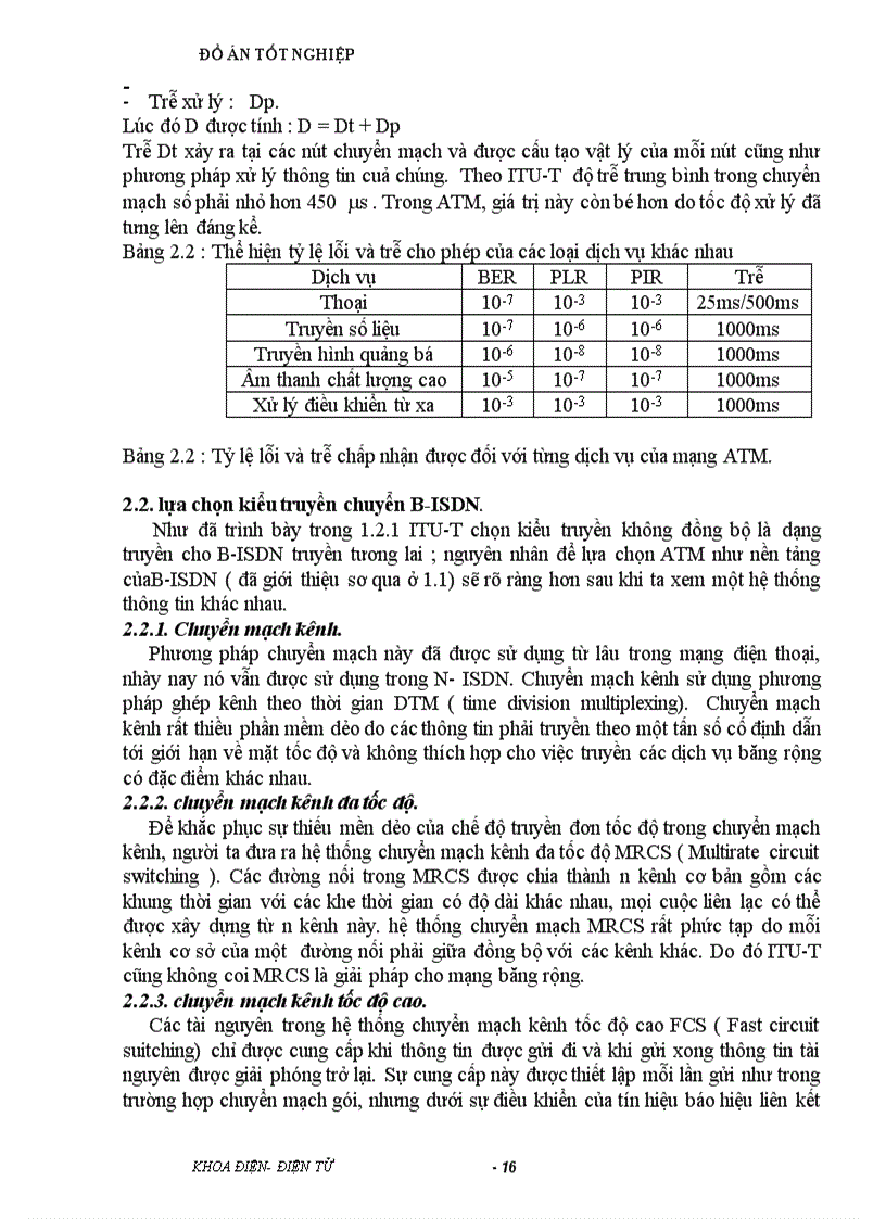 image for page Nghiên cứu hệ thống ATM và ứng dụng ATM trong mạng cục bộ ATM LAN