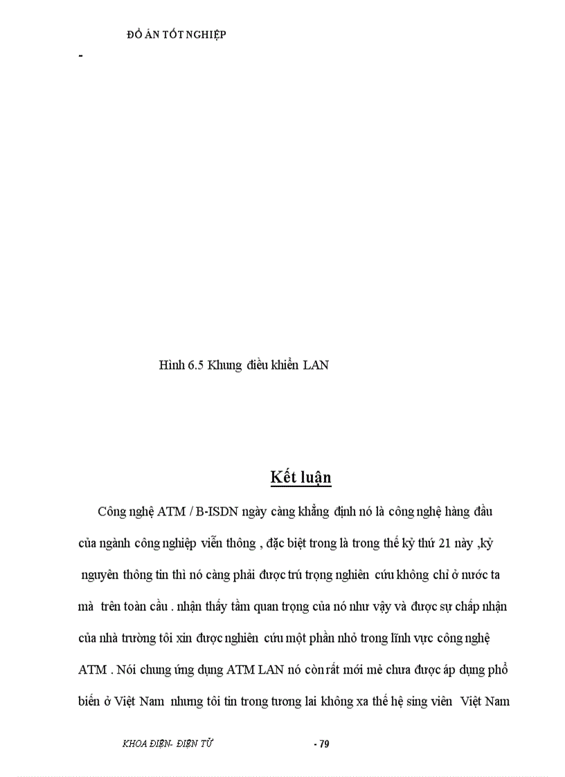 image for page Nghiên cứu hệ thống ATM và ứng dụng ATM trong mạng cục bộ ATM LAN