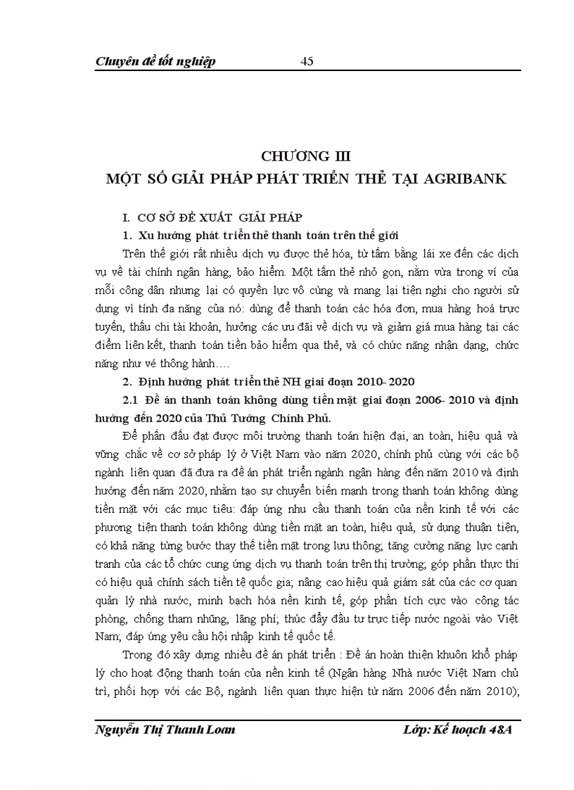 image for page Giải pháp phát triển thẻ thanh toán tại Ngân Hàng Nông nghiệp và phát triển nông thôn Việt Nam
