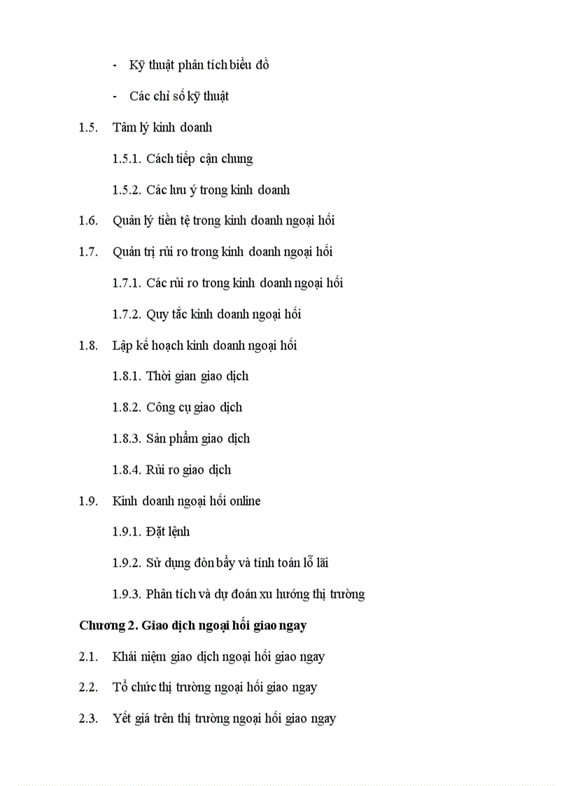 image for page Kinh doanh ngoại hối