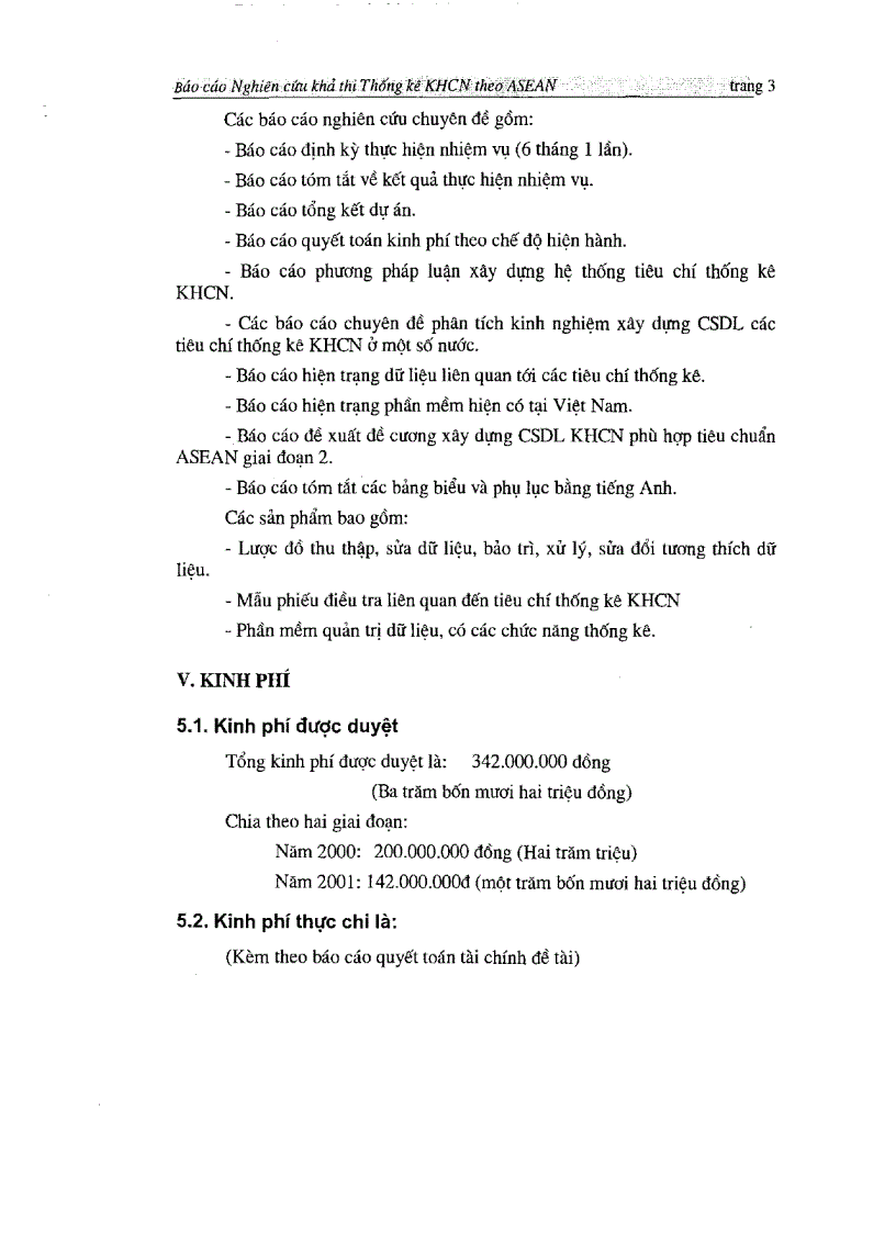 image for page Nghiên cứu khả thi xây dựng cơ sở dữ liệu tiêu chí thống kê khoa học và công nghệ theo yêu cầu của Asian