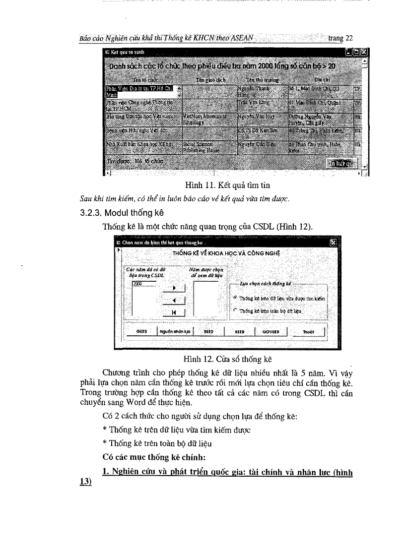 image for page Nghiên cứu khả thi xây dựng cơ sở dữ liệu tiêu chí thống kê khoa học và công nghệ theo yêu cầu của Asian