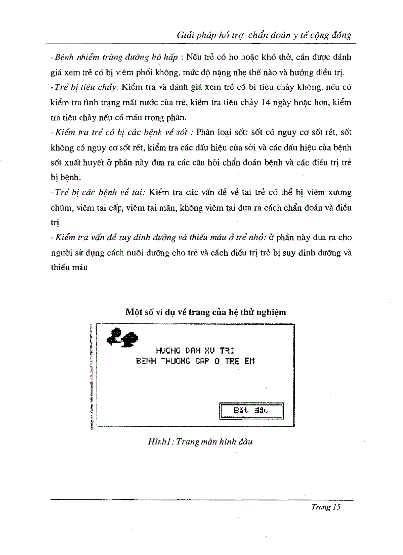 image for page Giải pháp hỗ trợ chuẩn đoán y tế cộng đồng