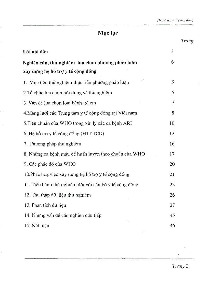 image for page Giải pháp hỗ trợ chuẩn đoán y tế cộng đồng