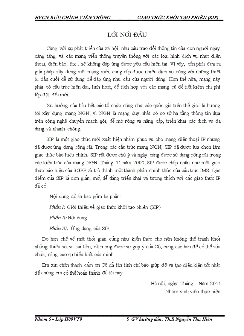 image for page Giao thức khởi tạo phiên sip