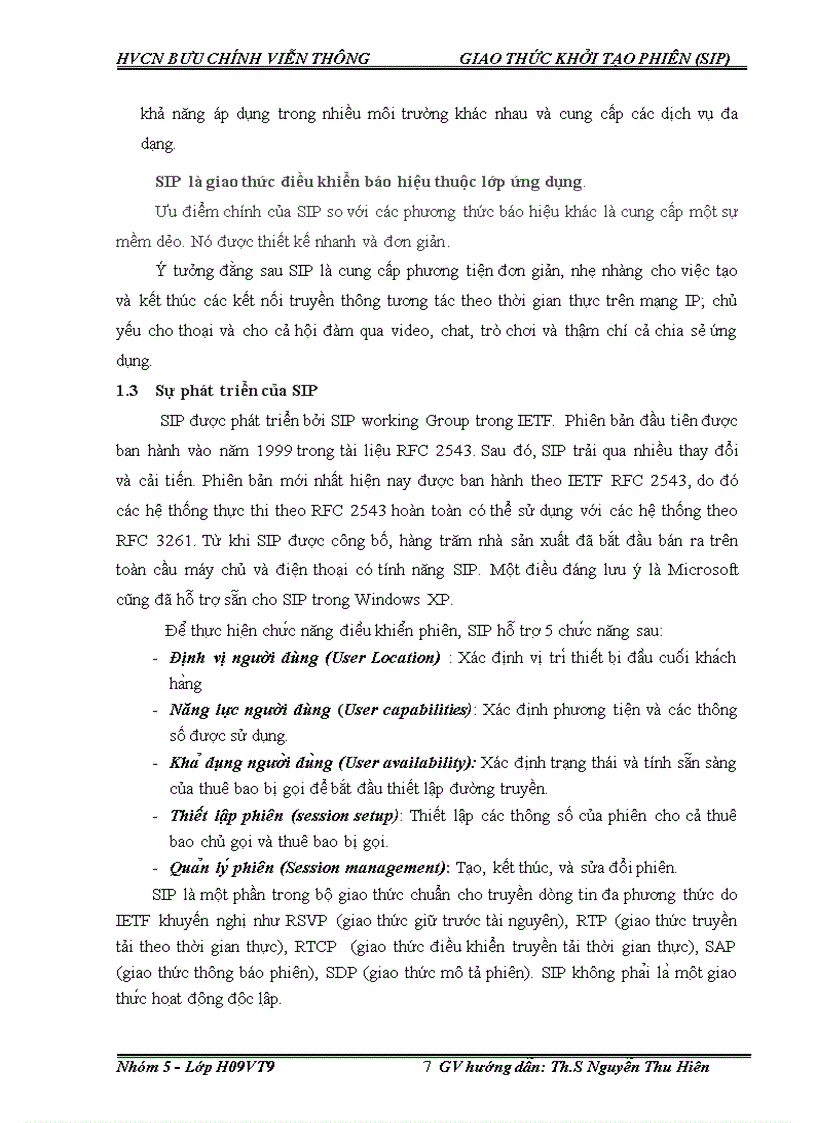 image for page Giao thức khởi tạo phiên sip