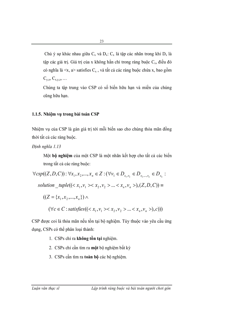 image for page Lập trình ràng buộc với bài toán người chơi gôn
