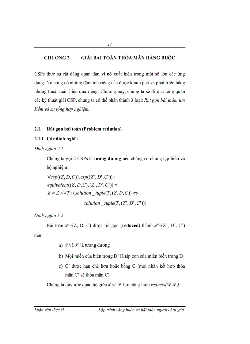 image for page Lập trình ràng buộc với bài toán người chơi gôn